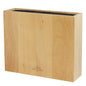 Bloc à couteaux rectangulaire en bois de hêtre - Cristel