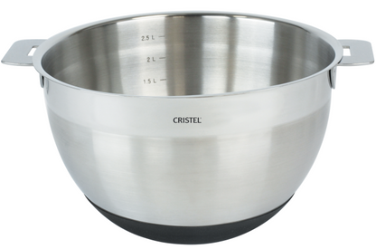 Bol mélangeur avec base silicone - Cristel