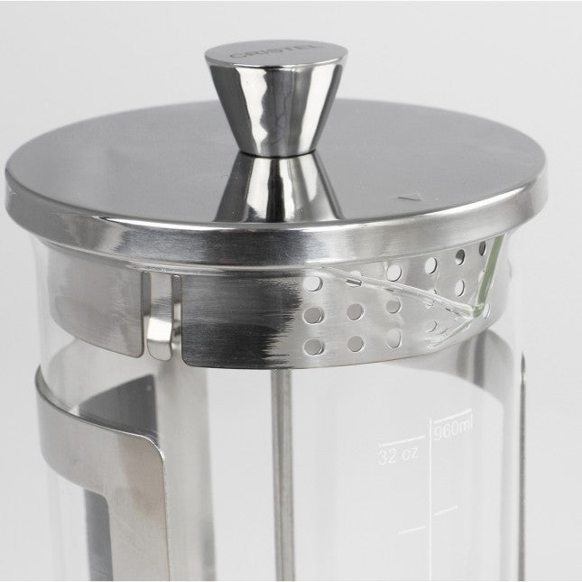 Cafetiere à piston arabica verre - Cristel