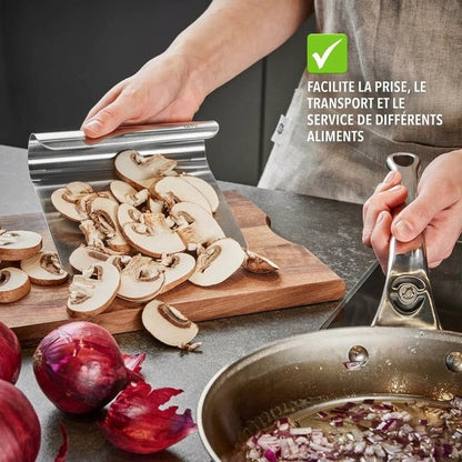 Pelle à légumes PRENDO Gefu en acier inoxydable coloris argent