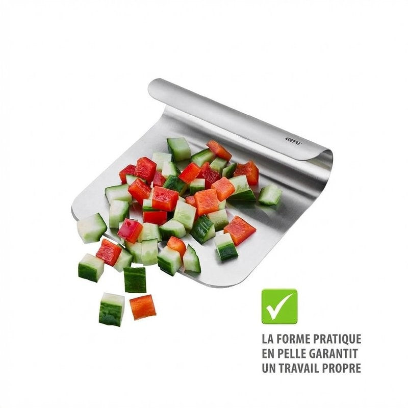 Pelle à légumes PRENDO Gefu en acier inoxydable coloris argent