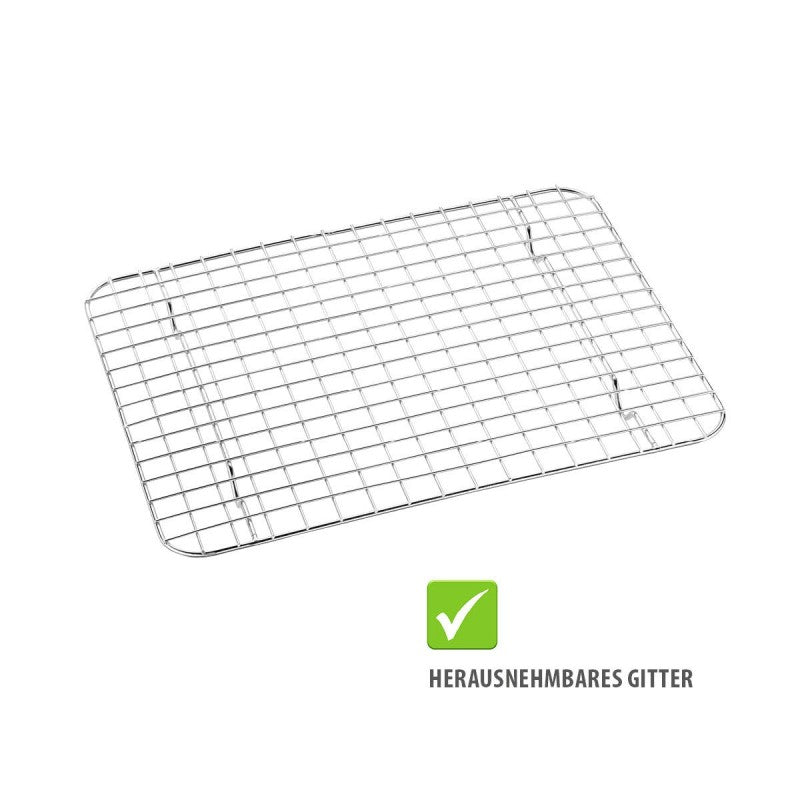 Plaque de cuisson VARIADO Gefu avec grille de refroidissement amovible