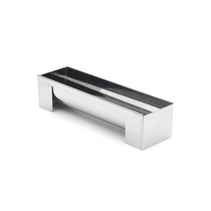 Gouttière à bûche ronde inox démontable - De Buyer