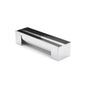 Gouttière à bûche ronde inox démontable - De Buyer