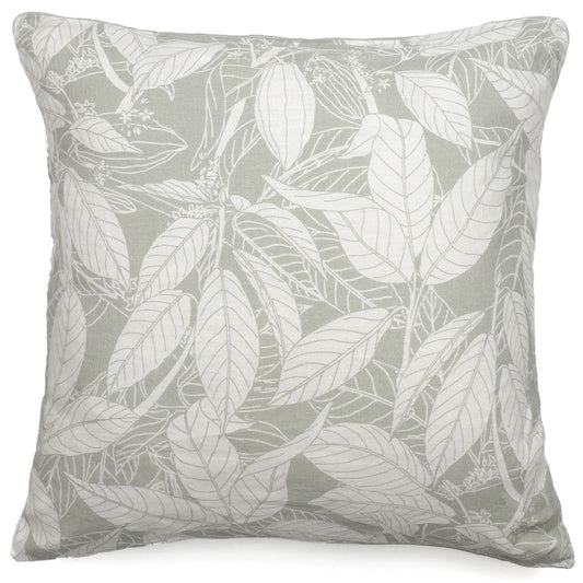 Housse de coussin 45x45 cm helios lichen - Vent du sud