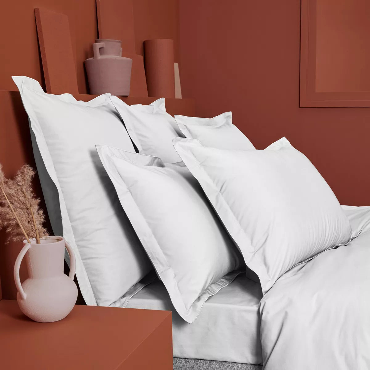 Housse de couette Giulia Blanc - Garnier Thiebaut