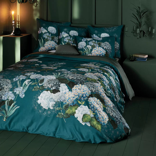 Housse de Couette Maelys Satin canard - Garnier-Thiebaut