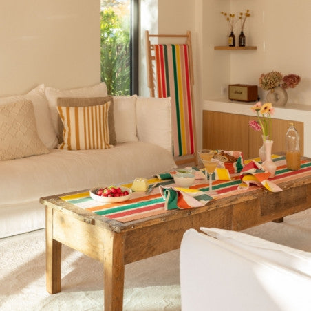 Jete de table 155x50cm - garlin melon