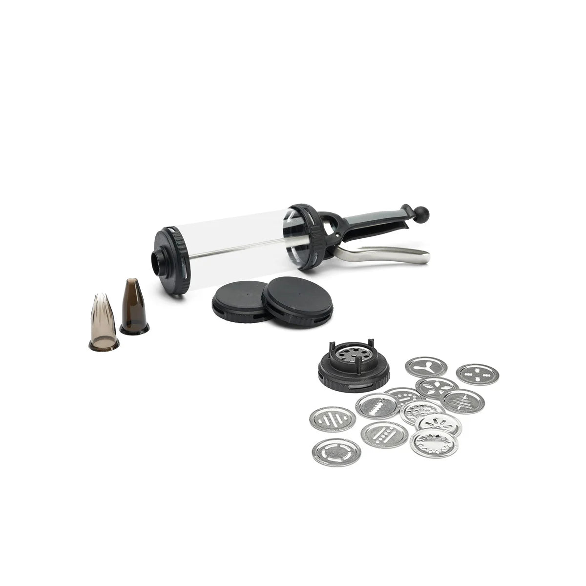 Coffret Le Tube avec kit sablé De Buyer - distributeur à piston et disques inox
