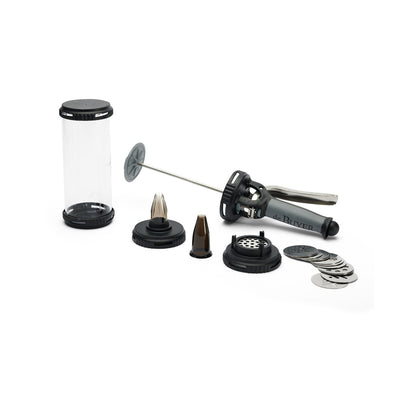 Coffret Le Tube avec kit sablé De Buyer - distributeur à piston et disques inox