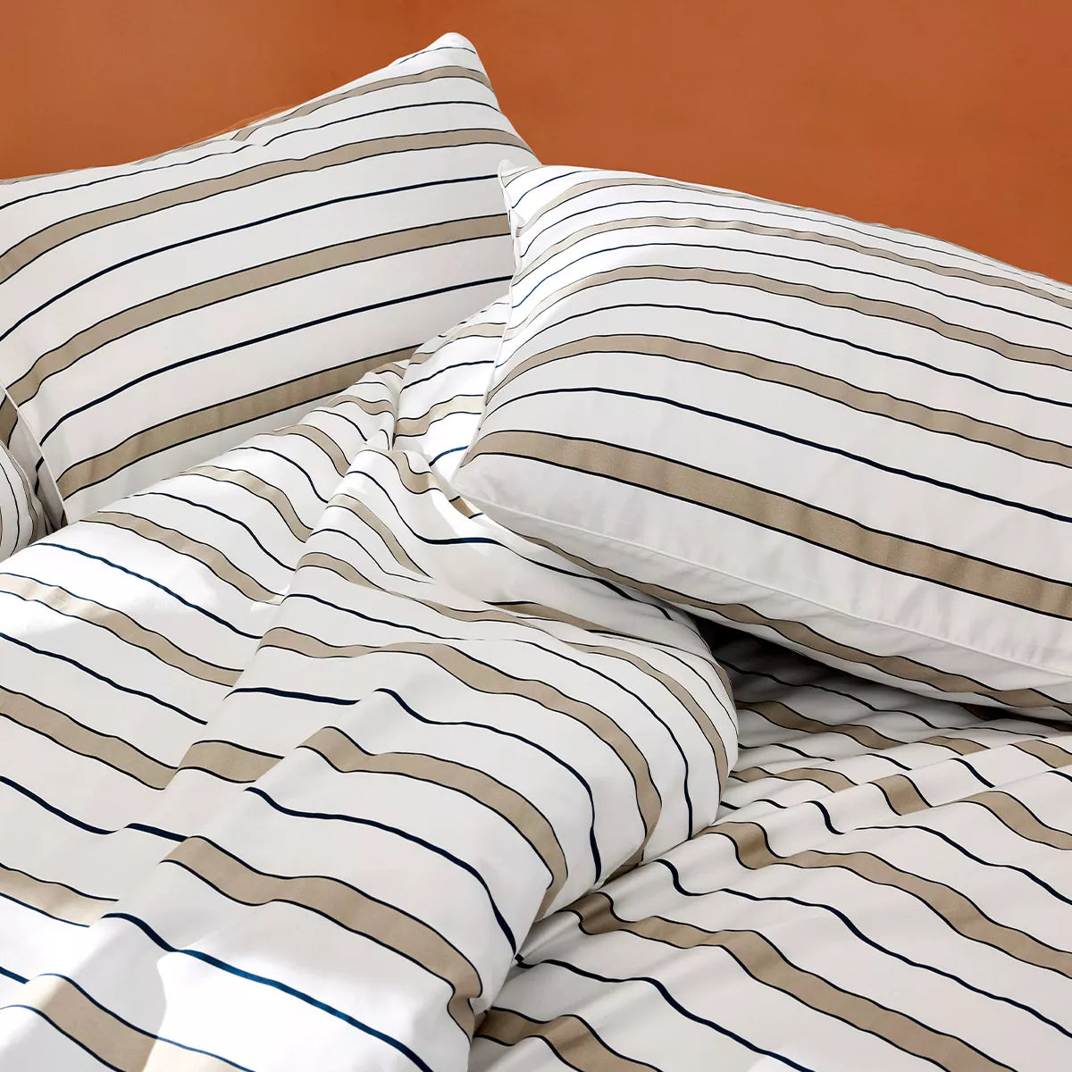 Lot de 2 taies Martigues Sable - Garnier Thiebaut