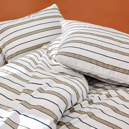 Lot de 2 taies Martigues Sable - Garnier Thiebaut