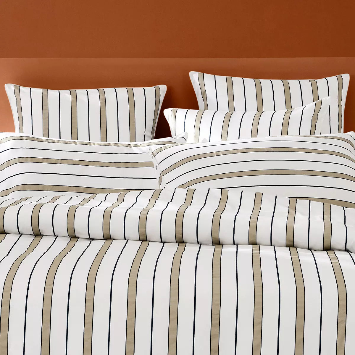 Lot de 2 taies Martigues Sable - Garnier Thiebaut