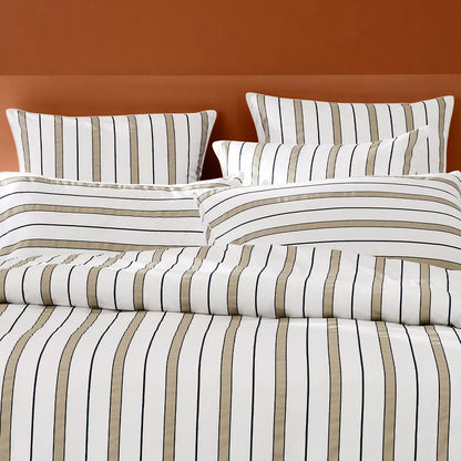 Lot de 2 taies Martigues Sable - Garnier Thiebaut