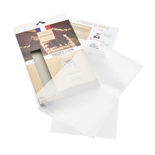 Lot de 5 feuilles de glaçage - De Buyer
