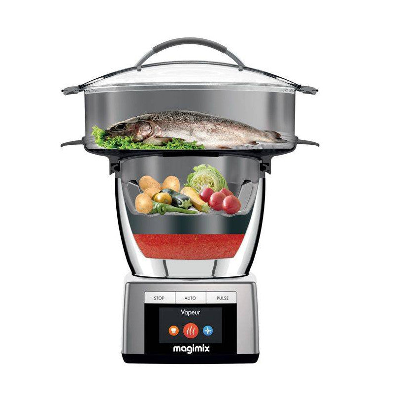 Cuiseur vapeur XXL inox Magimix, accessoire du robot Cook Expert
