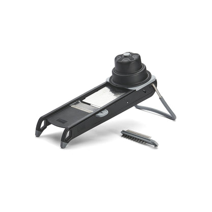 Mandoline Swing plus De Buyer - Châssis composite fibre de verre, rampe alvéolée inox