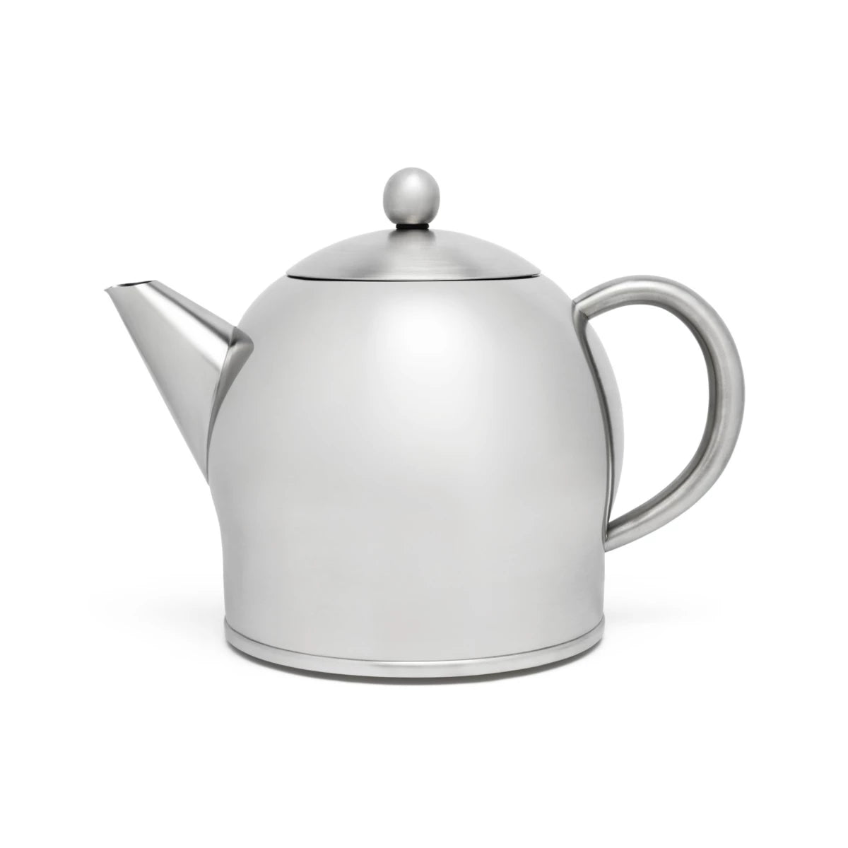 Théière Santhee 1.4 L en métal satiné Minuet® - Bredemeijer