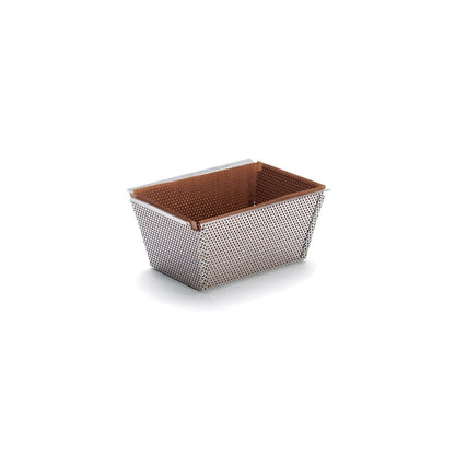 Moule à cake rectangulaire à fond amovible + 2 feuilles de cuisson antiadhésive - De Buyer