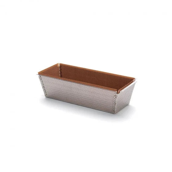 Moule à cake rectangulaire à fond amovible + 2 feuilles de cuisson antiadhésive - De Buyer