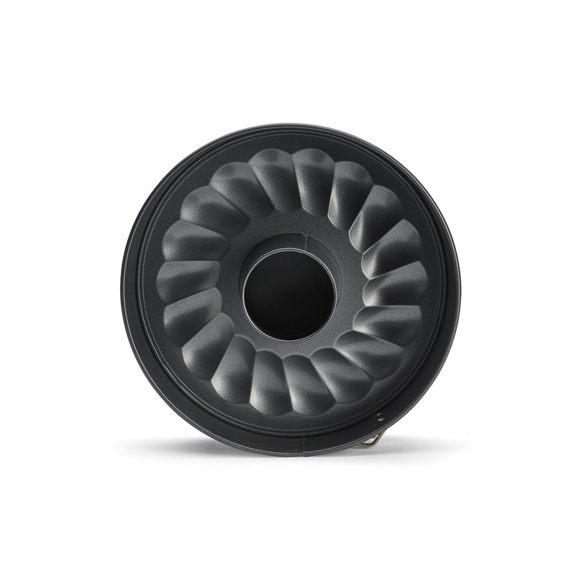 Moule à manqué / savarin acier antiadhésif Ø26cm démontable 2 fonds - De Buyer