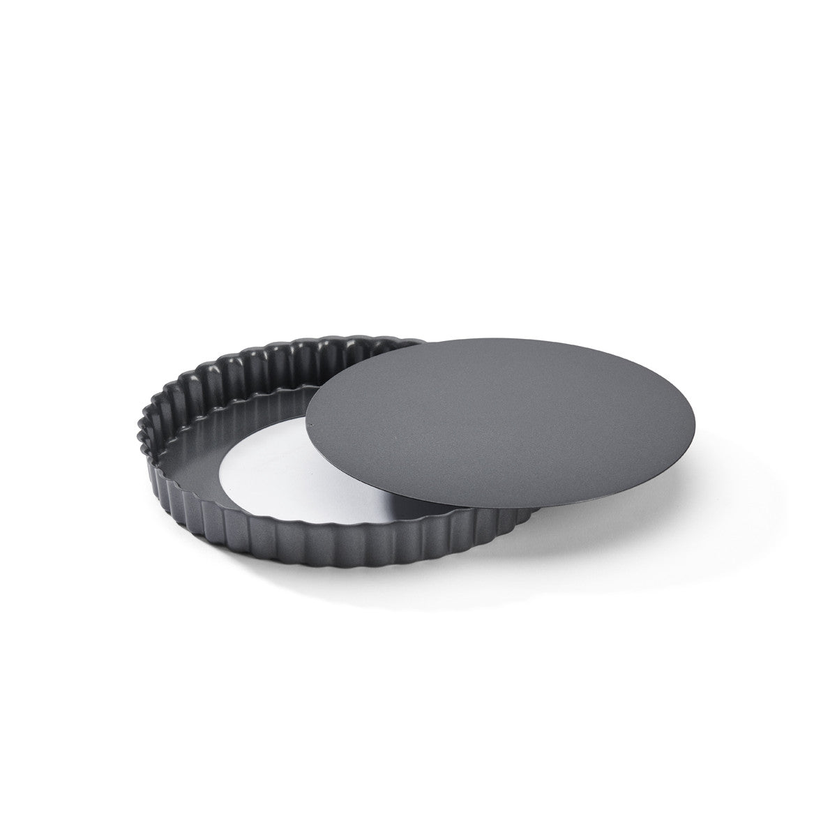 Moule à tarte acier antiadhésif fond amovible - De Buyer