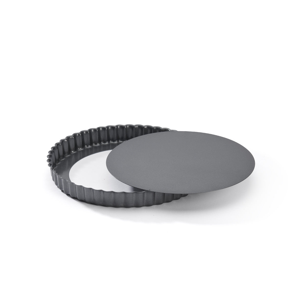 Moule à tarte acier antiadhésif fond amovible - De Buyer
