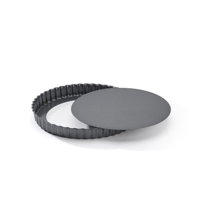 Moule à tarte acier antiadhésif fond amovible - De Buyer