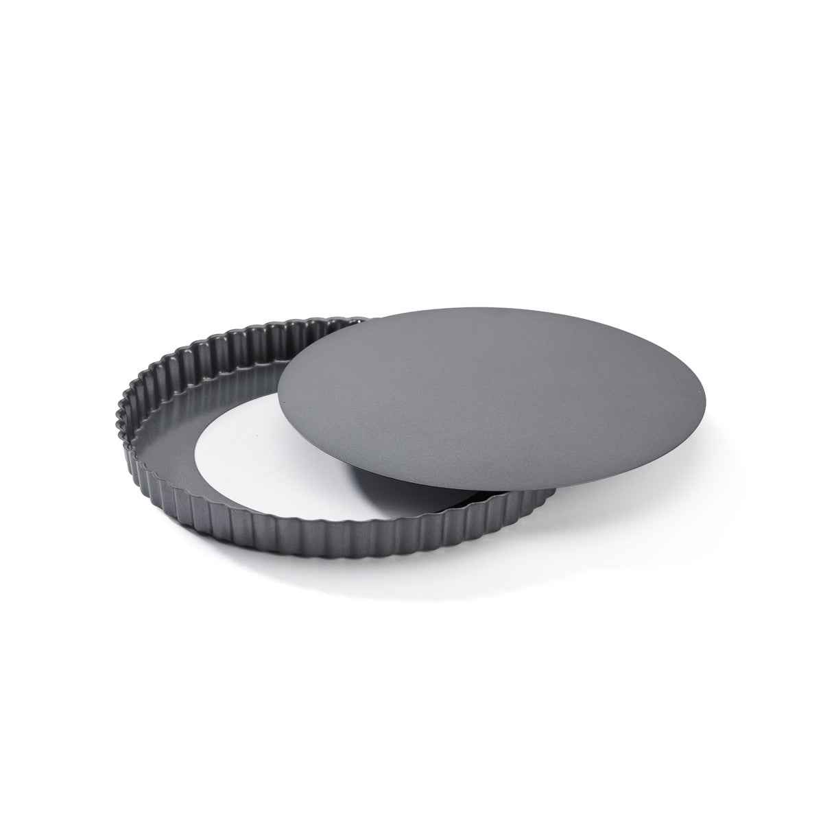 Moule à tarte acier antiadhésif fond amovible - De Buyer