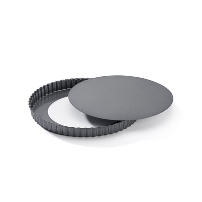 Moule à tarte acier antiadhésif fond amovible - De Buyer
