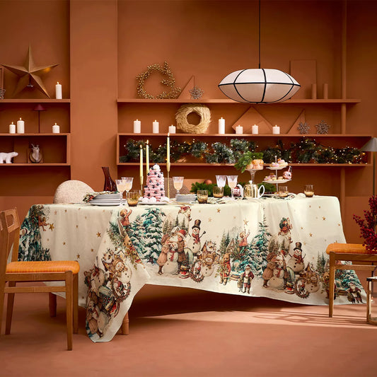 Nappe Bonhommes De Neige Vintage - Garnier Thiebaut