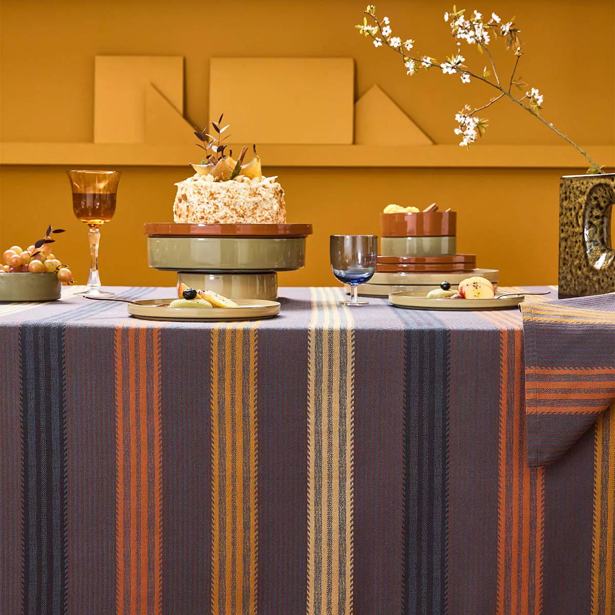 Nappe Mille Bambous Onyx - Garnier Thiebaut
