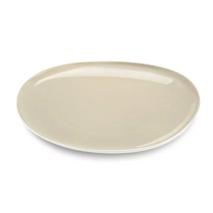 Assiette plate 27 cm Oslo mat/brillant - Médard de Noblat