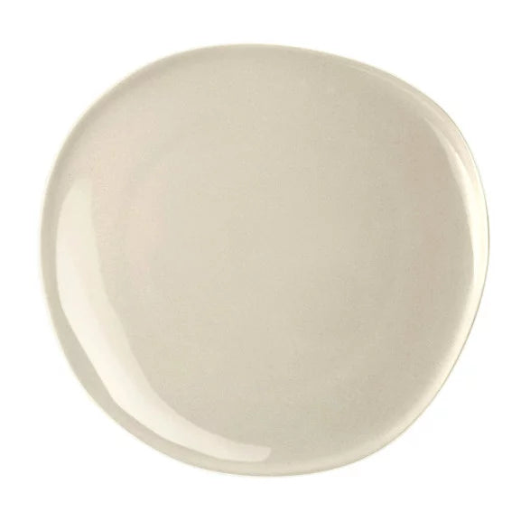 Assiette plate 27 cm Oslo mat/brillant - Médard de Noblat