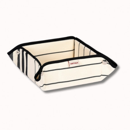 Paniere 17x17x8cm - sauvelade ecru