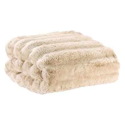 Plaid Astrid naturel - Vivaraise