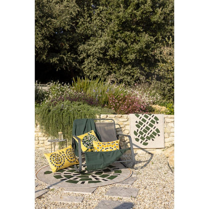 Coussin brodé Yoka - Maison Vivaraise