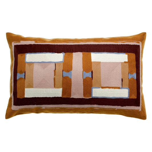 Coussin brodé Taho - Maison Vivaraise