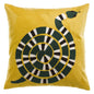 Coussin brodé Yoka - Maison Vivaraise