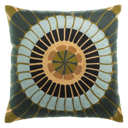 Coussin brodé Zeno Multico - Maison Vivaraise