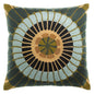 Coussin brodé Zeno Multico - Maison Vivaraise