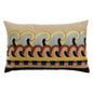 Coussin brodé Adria Multico - Maison Vivaraise