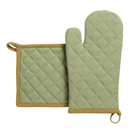Lot gant de cuisine/manique recyclé Grace - Winkler