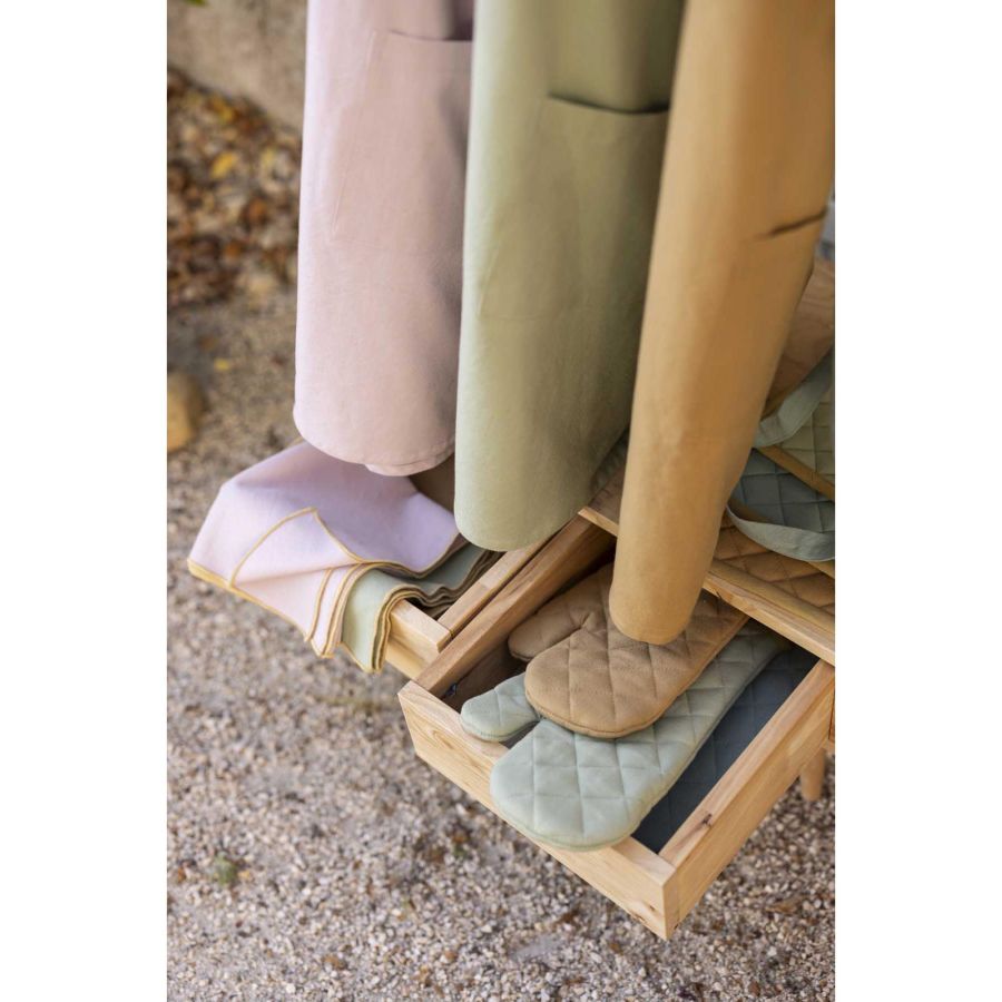 Lot gant de cuisine/manique recyclé Grace - Winkler