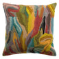 Coussin brodé Betty minéral carré 45 x 45 cm