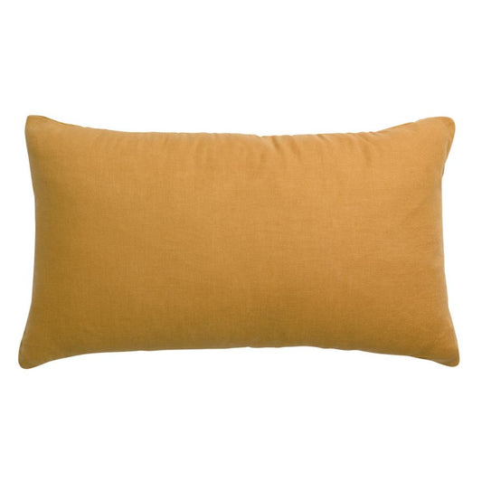 Coussin uni Zeff ocre 30 x 50 cm - Maison Vivaraise