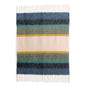 Plaid rayé recyclé Isabel 130 x 160 - Maison Vivaraise