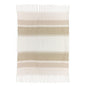 Plaid rayé recyclé Isabel 130 x 160 - Maison Vivaraise