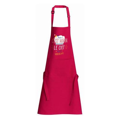 Tablier de cuisine Chef maman recyclé - Winkler