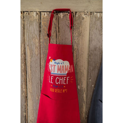 Tablier de cuisine Chef maman recyclé - Winkler